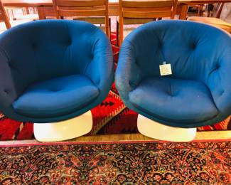 Pair of Overman Sweden Apollo chairs NOW $600