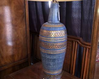 Italian Bitossi tall lamp