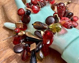 soooo many Chico's necklaces, bracelets and earrings