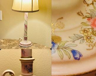 French style lamps set