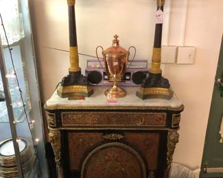 Beautiful Boule cabinet NOW $750
Bronze lamps NOW $1200
