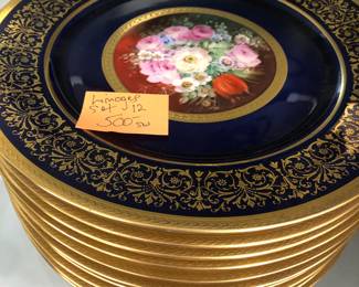 Limoges set 12