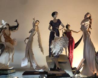 Giuseppe Armani beautiful lady figurines 40% off 