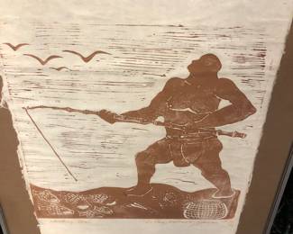 Dietrich Varez Hawaii woodblock prints 