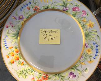 Tiffany Private Stock set 12 Cirque Chinois now $600