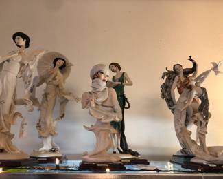 Giuseppe Armani beautiful lady figurines 40% off 