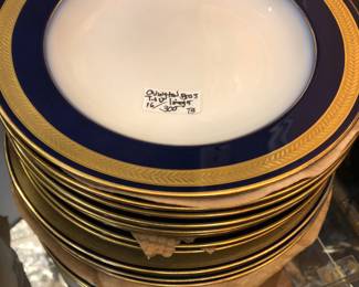 Ovington Bros. Set 16 T & V Limoges