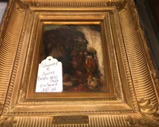 Small oil on panel now $100