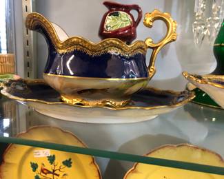 Incredible Limoges 12 piece fish set