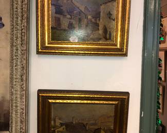 Hungarian oil paintings 