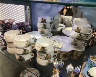 Japanese Lithophane lunch dishes