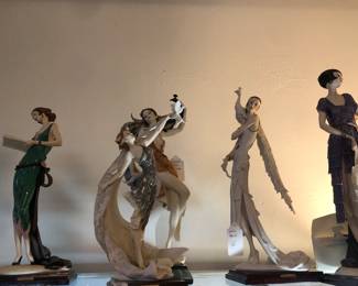 Giuseppe Armani beautiful lady figurines 40% off 