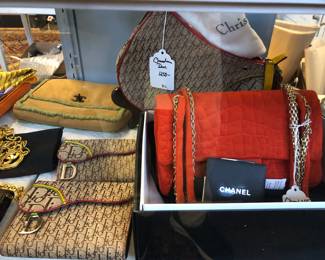Chanel, Dior & other ladies bags & accessories 