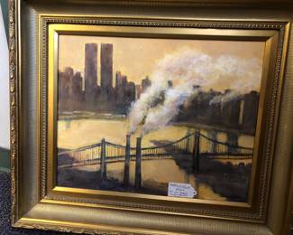 Matthew Albert Miles oil painting New York 