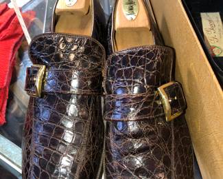 Men’s alligator shoes size 7.5