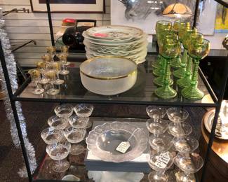 Lalique, Waterford etc