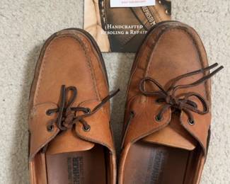 Mephisto Men's Leather Boat Shoes Size 11