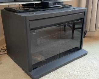 TV Stand with Glass Doors (26” x 18,5”)
