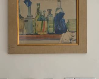 Original Still Life Watercolor by Diane Alger - 20 x 24