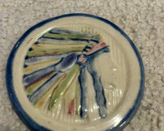 University of North Dakota Potery Made By Huck