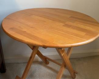 Folding Wooden Table