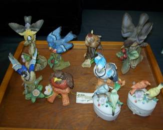 Glass Figures Lefton