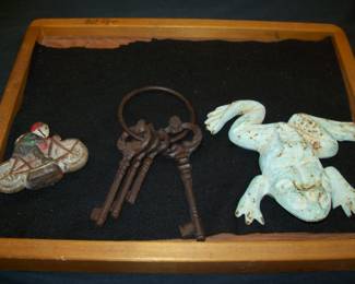 Cast Iron Frog Cast Iron Motorcycle Rider