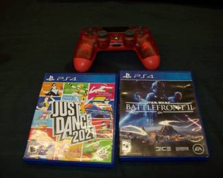 PS4 Controller and games