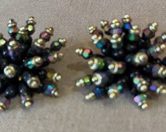 Unique Pair Of Clip On Earrings