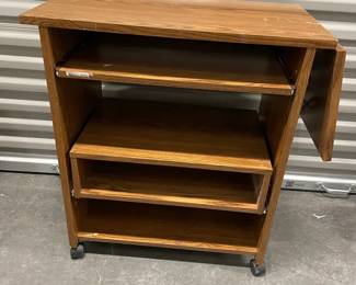 Rolling Cart With Shelves
