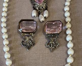 Pink Faux Pearl Collection