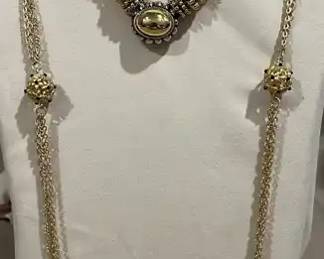 Gold Colored Necklaces Collection