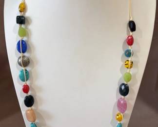 Artist Necklace Earrings Pierced