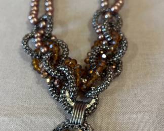 Amber Wow Statement Necklace