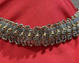 Unique Metal Choker Modern Design