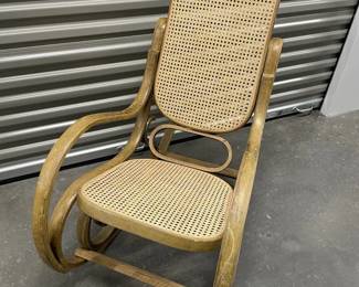 Bentwood Wooden Rocker