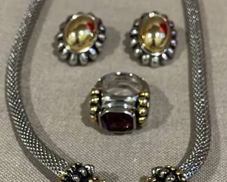 Necklace Earrings Ring