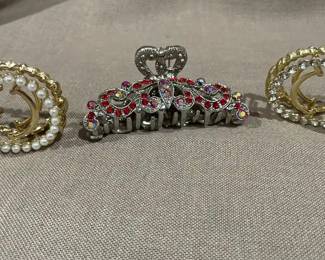 Bejeweled Hair Items Clips Headband More