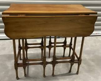 Unique Vintage Butterfly Side End Table