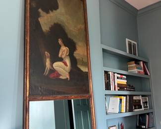 beautiful antique trumeau