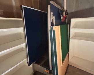 Ping Pong table foldable with wheels