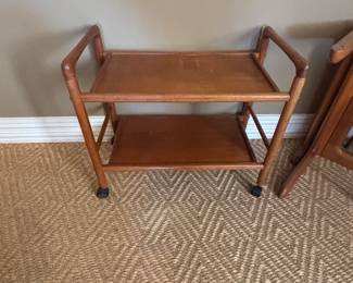 Mid Century Cart Table