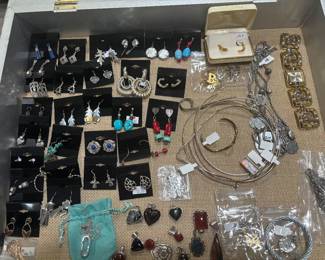 Sterling Silver Earrings and Jewelry Tiffany and Co