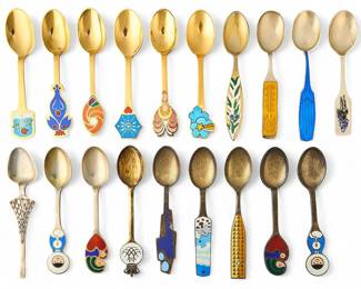 Post1960s Michelsen Christmas Spoons