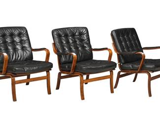 Danish Mid-Century Lounge Chairs