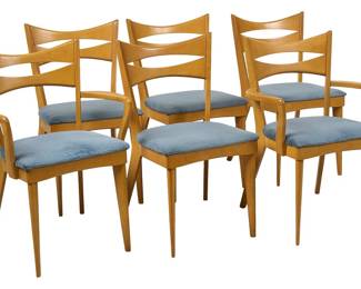 HeywoodWakefield Cats Eye Dining Chairs