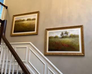 OIL ON CANVAS PAINTINGS