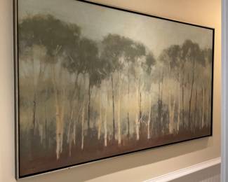 LARGE OIL ON CANVAS, SIGNED