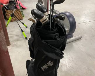 2 SETS OF GOLF CLUBS