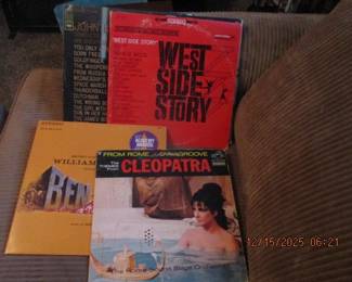 Record albums form all genre